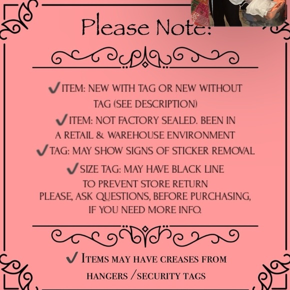 Pink Notice Sign - Picture 1 of 1